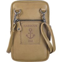 HARBOUR 2nd Mini Bag "Benita", aus griffigem Leder mit typischen Marken-Anker-Label von Harbour 2nd