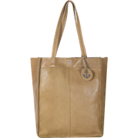 HARBOUR 2nd Shopper "Elbe 1", aus Leder mit typischen Marken-Anker-Label und Schmuckanhänger von Harbour 2nd