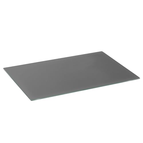Harbour Housewares Rechteckiges Schneidebrett aus Glas - 50cm x 40cm - Grau - 1x Temperiert Hitzebeständig Heim Küche Arbeitsplattenschoner Kochfeld Kocher Herdplatte Oberflächenschutz Abdeckung Harbour Housewares Rechteckiges Schneidebrett aus Glas - 50cm x 40cm - Grau - 1x Temperiert Hitzebeständig Heim Küche Arbeitsplattenschoner Kochfeld Kocher Herdplatte Oberflächenschutz Abdeckung von Harbour Housewares