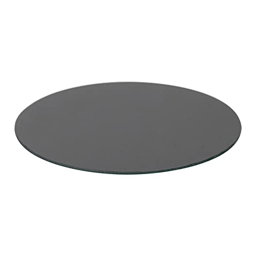 Harbour Housewares Rundes Glashackungsbrett - 30cm - Schwarz von Harbour Housewares