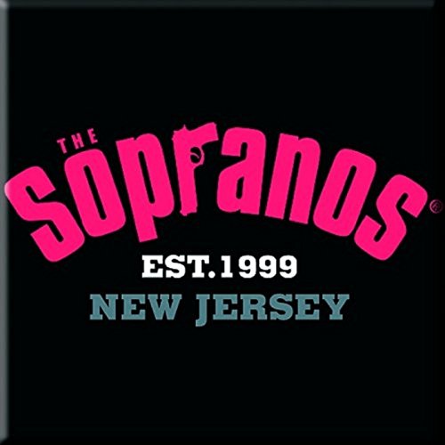 The Sopranos Collegiate Logo Fridge Magnet von The Sopranos
