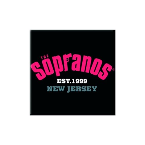 The Sopranos Collegiate Logo Fridge Magnet von Hard Days Night Shop