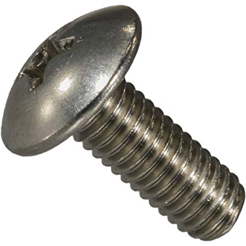 VOX Verschluss 0 Edelstahl Phillips Truss Kopf Maschine Schrauben (12 Stück), 14973203801 von Hard-to-Find Fastener