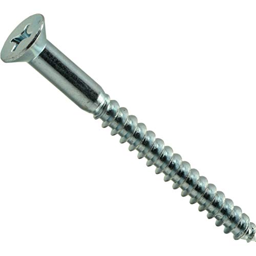 VOX Verschluss 0 Phillips flach Holz Schrauben (50 Stück), 14973474102 von Hard-to-Find Fastener