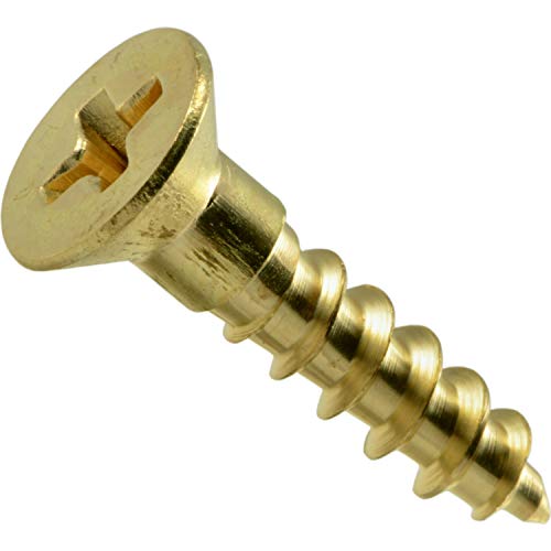 VOX Verschluss 014973126094 flach Holz Schrauben, 3/4-Zoll, 70-teilig von Hard-to-Find Fastener