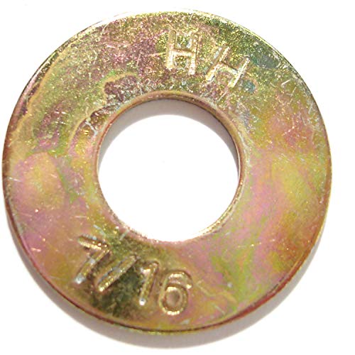 VOX Verschluss 014973325527 Grade 8 USS flach Unterlegscheiben, 7/16 Zoll, 25-teilig von Hard-to-Find Fastener