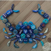 Bierflasche Cap Tropical Blue Crab von HardShellDesigns