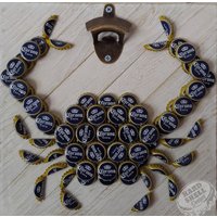 Craft Beer Flaschenverschluss Crab Flaschenöffner Craft Beer Flaschenverschluss Crab Flaschenöffner von HardShellDesigns