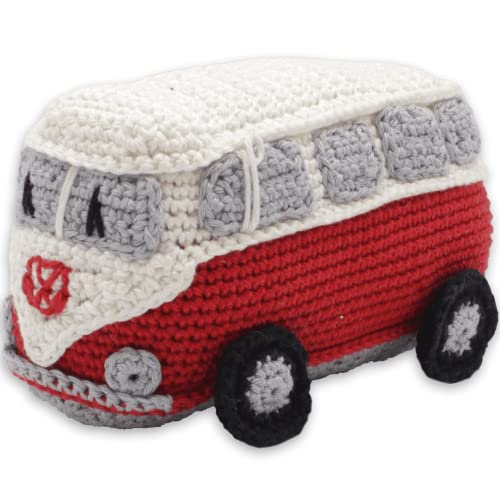 Hardicraft HC-40CK33 Häkelpaket Retro Bus Rot, cotton, One Size von Hardicraft