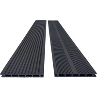 1m² WPC Terrassendiele mit Zubehör – Anthrazit 1m² WPC Terrassendiele mit Zubehör – Anthrazit von Hardin 1fachgut