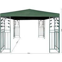 Gartenpavillon, ca. 300 x 300 x 260 cm – Grün von Hardin 1fachgut