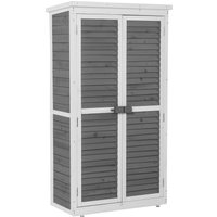 Geräteschuppen, Grau,  ca. 87 x 46,5 x 160 cm Geräteschuppen, Grau,  ca. 87 x 46,5 x 160 cm von Hardin 1fachgut