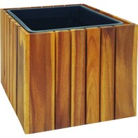 Pflanzkasten,Pflanztopf, Blumentopf,Blumenkasten, Blumenkübel 32,5 x 32,5 x 32cm FSC braun Pflanzkasten,Pflanztopf, Blumentopf,Blumenkasten, Blumenkübel 32,5 x 32,5 x 32cm FSC braun von Hardin 1fachgut