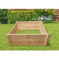 Holz Hochbeet Tannenholz, ca. 99 x 99 x 34 cm von Hardin 1fachgut