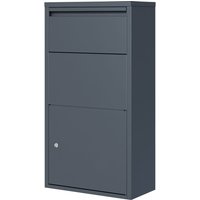 Paketbox, ca. 44 x 22 x 82 cm - Anthrazit Paketbox, ca. 44 x 22 x 82 cm - Anthrazit von Hardin 1fachgut