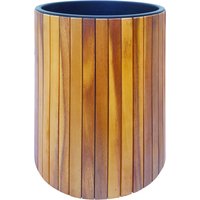 Pflanzkasten,Pflanztopf, Blumentopf,Blumenkasten, Blumenkübel 34 x 50cm FSC braun von Hardin 1fachgut