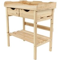 Pflanztisch aus Tannenholz, ca.80 x 45,5 x 85,5 cm von Hardin 1fachgut