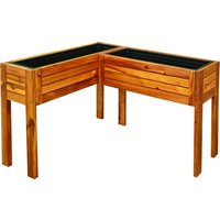 Tara Pflanzkasten, Pflanztopf, Blumentopf,Blumenkasten, Blumenkübel 88 x 64 x 60cm FSC braun Tara Pflanzkasten, Pflanztopf, Blumentopf,Blumenkasten, Blumenkübel 88 x 64 x 60cm FSC braun von Hardin 1fachgut