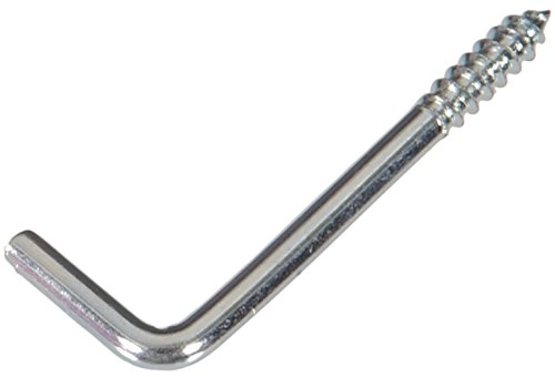 Hardware Essentials Die Hillman Gruppe 320498 .080 x 2,5 cm verzinkt quadratisch Bend Haken 100 Stück von Hardware Essentials
