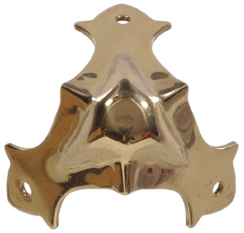 'Hillman groupthe Hillman 851152 7/16 " massiv Messing Deko Ecke, mit Messing-Finish, 4-pack 'Hillman groupthe Hillman 851152 7/16 " massiv Messing Deko Ecke, mit Messing-Finish, 4-pack von Hardware Essentials