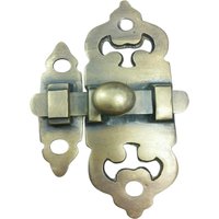 Verzierter Antiker Stil Aus Massivem Messing Türriegel Schlossriegel Riegel Scheunentorschrank.unlackiert.# X11 von HardwareEtcAntiques