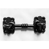 Cabin Haken Und Öse Schwarz 100 Mm Eisen Antique Twisted Square von HardwareOnline