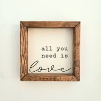 Auf Bestellung. Alles, Was Du Brauchst, Ist Liebe. Beatles Dekor. Texte. Kunst Der Beatles. Hochzeitsgeschenke. Landhausstil. Geschenke Unter 25 Auf Bestellung. Alles, Was Du Brauchst, Ist Liebe. Beatles Dekor. Texte. Kunst Der Beatles. Hochzeitsgeschenke. Landhausstil. Geschenke Unter 25 von HardyDesignBoutique