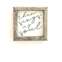 Auf Bestellung. Dann Singt Meine Seele. Wie Groß Bist Du. Religiöser Dekor. Christliches Geschenk. Landhausstil. Christliche Musik. Religiöse Auf Bestellung. Dann Singt Meine Seele. Wie Groß Bist Du. Religiöser Dekor. Christliches Geschenk. Landhausstil. Christliche Musik. Religiöse von HardyDesignBoutique