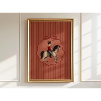 Spielzeugsoldat Kunstdruck Vintage Pferde Illustration Spielzeugsoldat Kunstdruck Vintage Pferde Illustration von HarelisoShop