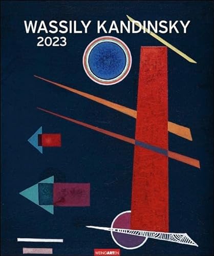 Wassily Kandinsky Edition Kalender 2023. Kunstvoller Wandkalender mit abstrakten Kunstwerken im Bauhaus-Stil. Großer Kunst-Kalender 2023 XXL. 46x55 cm. von Harenberg u.Weingarten