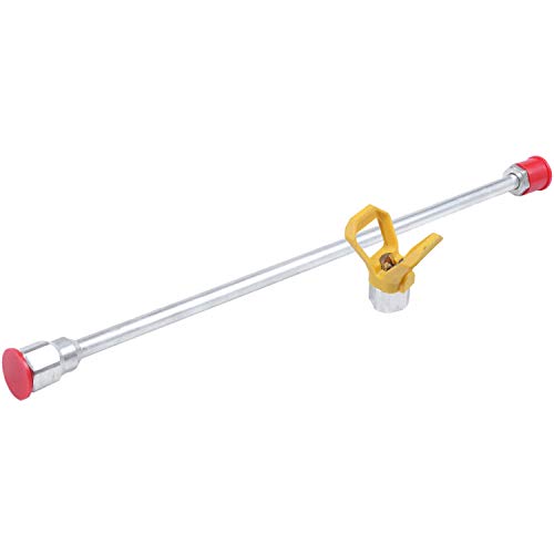 Harewtwy 1 Stück 20 Airless Sprayer Mal Werkzeug Verlängerungs Stange 50Cm Mit Tip Bewachen Düsen Sitz von Harewtwy