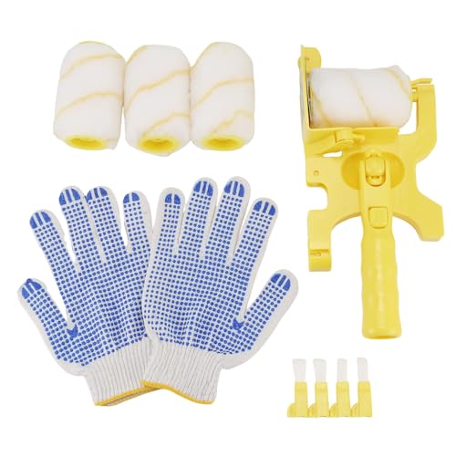 Harewtwy 11 StüCke Farbroller Pinsel Satz Multifunktionales Hand Sauberer Schnitt Farbe Rollen Pinsel Tragbares Heim Werkerwerkzeug Harewtwy 11 StüCke Farbroller Pinsel Satz Multifunktionales Hand Sauberer Schnitt Farbe Rollen Pinsel Tragbares Heim Werkerwerkzeug von Harewtwy