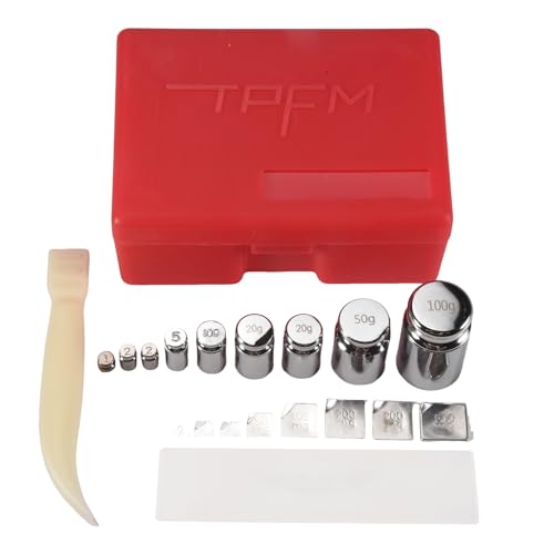 Harewtwy 17Pcs 211,1 G 10 Mg-100 G M2-Set Gramm Präzisions-Kalibriergewicht Digitalwaage Harewtwy 17Pcs 211,1 G 10 Mg-100 G M2-Set Gramm Präzisions-Kalibriergewicht Digitalwaage von Harewtwy