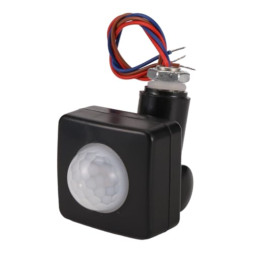 Harewtwy 220V Mini Infrarot Sensor für Den Menschlichen KöRper Infrarot Sensor Schalter LED Flut Licht PIR Bewegungs Sensor Einstellbar Schwarz Harewtwy 220V Mini Infrarot Sensor für Den Menschlichen KöRper Infrarot Sensor Schalter LED Flut Licht PIR Bewegungs Sensor Einstellbar Schwarz von Harewtwy