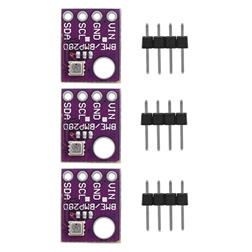 Harewtwy 3 StüCk BME280 5V Digitaler Sensor Temperatur Luftfeuchtigkeit Barometrischer Druck Sensor SPI BME280 Sensor Harewtwy 3 StüCk BME280 5V Digitaler Sensor Temperatur Luftfeuchtigkeit Barometrischer Druck Sensor SPI BME280 Sensor von Harewtwy
