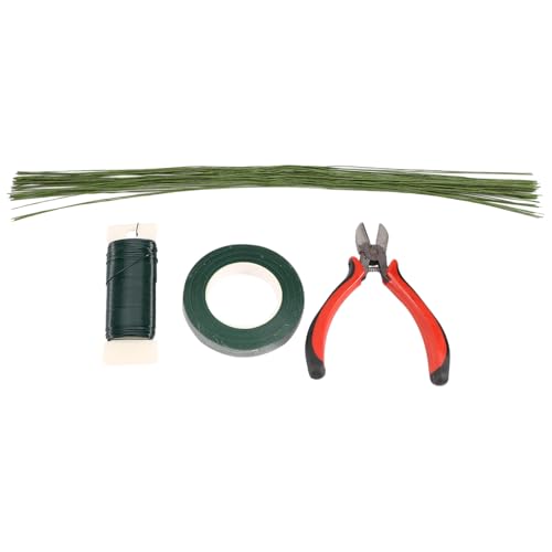 Harewtwy Blumenarrangement Tool Kit Blumenband Stielwickel GrüNer Stammdraht Blumendraht für Blumenstrauß Stammwickel Florist Harewtwy Blumenarrangement Tool Kit Blumenband Stielwickel GrüNer Stammdraht Blumendraht für Blumenstrauß Stammwickel Florist von Harewtwy