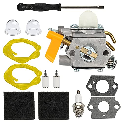 Harewtwy C1U-H60 Vergaser W Tune Up Kit Luft Filter für 25Cc 30Cc Trimmer Motorsense 985624001 von Harewtwy