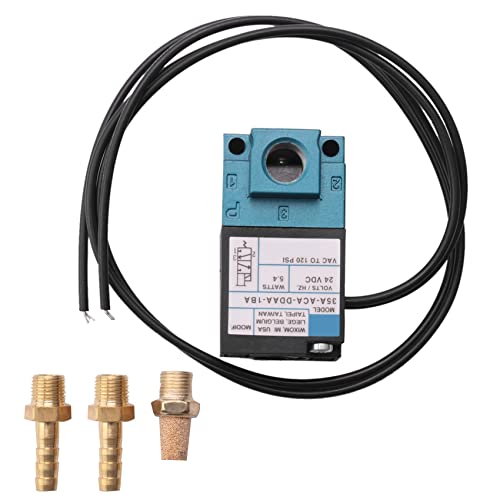 Harewtwy Dc 24V 5,4 Watt Ecu 3 Anschluss Elektronisches Ladedruck Magnet Ventil 35A-Aaa-Ddaa-1Ba Mit 3 Teiligen Anschluss Kits von Harewtwy