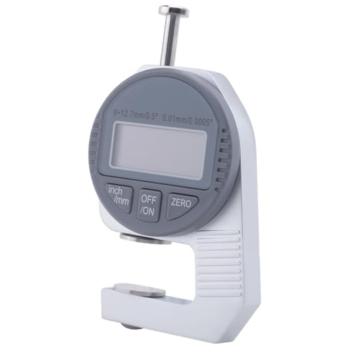Harewtwy Digitaler Dicken Messer Elektronischer Dicke Nmesser Messen Sie die Dicke Des Papiertuchs DüNnes Metallmikrometer 0,01 Mm B Harewtwy Digitaler Dicken Messer Elektronischer Dicke Nmesser Messen Sie die Dicke Des Papiertuchs DüNnes Metallmikrometer 0,01 Mm B von Harewtwy