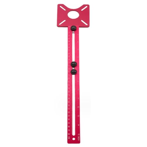 Harewtwy Fräsnuthalterungsbasis für Trimmerkantenführung, Positionierungskreis, Schneidebrettwerkzeug, Fräskreisvorrichtung, und Cm, Einfache Installation B von Harewtwy