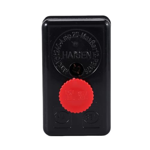 Harewtwy Hoch Druck Luft Kompressor Druck Schalter Ventil 90 Psi -120 Psi Schwarz von Harewtwy