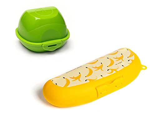 Banana & Apple Case Set 2 Stück Aufbewahrungsbox Banana Apple Halter Protector Banana & Apple Case Set 2 Stück Aufbewahrungsbox Banana Apple Halter Protector von Harfield