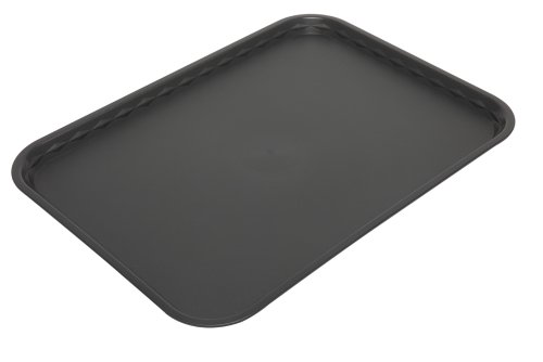 Harfield Tablett, flach, 41 x 30 cm, Polypropylen, schwarz, 41 X 30cm von Harfield