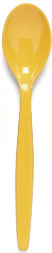 Harfield Teelöffel, Gelb, 12 cm von Harfield