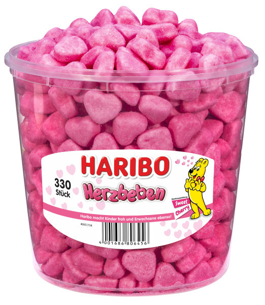 Haribo Herzbeben 330 Stück von Haribo