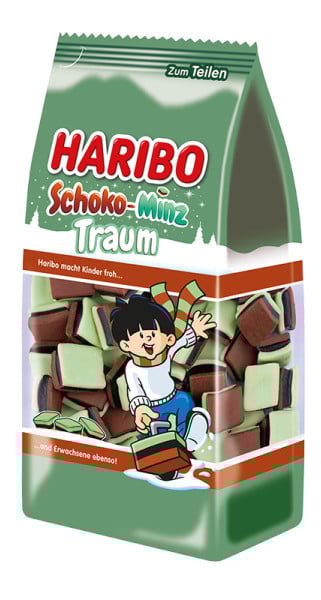 Haribo Lakritz Konfekt Schoko-Minz Traum 300 g von Haribo