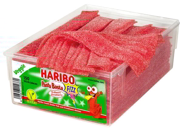 Haribo Pasta Basta Erdbeer Veggie 150 Stück von Haribo