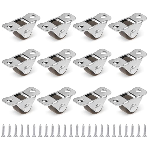 12 Stück 1,2 cm Kleine Gummi Rollräder mit Stahloberplatte, Möbelrollen, Mini Lenkräder, Feststehende Metallplatte, Gummi Lenkräder mit Niedrigem Profil für Kleingeräte, Möbel, DIY Projekte 12 Stück 1,2 cm Kleine Gummi Rollräder mit Stahloberplatte, Möbelrollen, Mini Lenkräder, Feststehende Metallplatte, Gummi Lenkräder mit Niedrigem Profil für Kleingeräte, Möbel, DIY Projekte von Hariendny