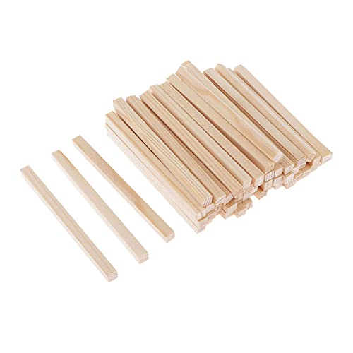 100pcs Holzstäbe Quadratisch Holzstäbchen zum Basteln - 4x4x65mm Holzblock aus Kieferholz, Holzstäbchen für DIY Schnitzen Basteln 100pcs Holzstäbe Quadratisch Holzstäbchen zum Basteln - 4x4x65mm Holzblock aus Kieferholz, Holzstäbchen für DIY Schnitzen Basteln von Harilla
