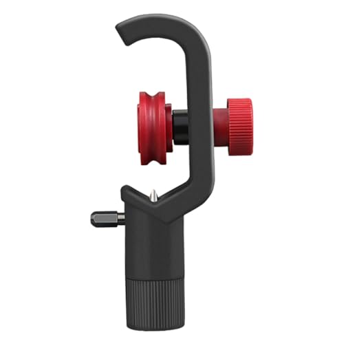 Harilla Abisoliermesser für optische, abisolierer, ergonomisch, vertikal, horizontal, mittlere Spannweite, Schlitz- und Ringwerkzeug, Rot von Harilla